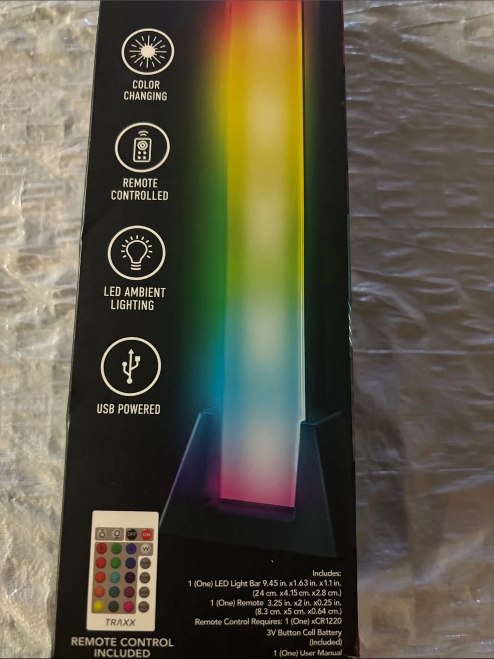 Rainbow LED Light Bar – Multicolor Ambient Lantern